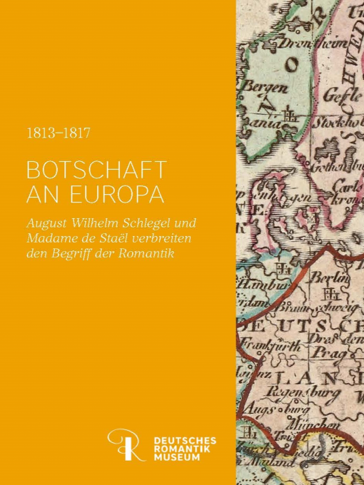 DRM Stationsheft A.W.Schlegel Botschaft an Europa Strobel Cover